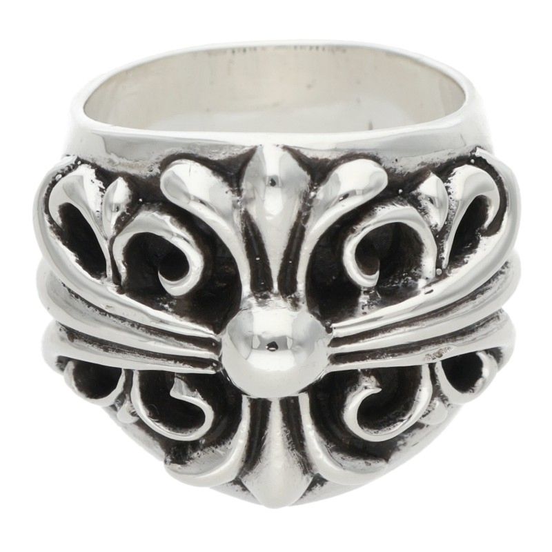 Chrome Hearts Keeper Silver Ring Size US 7