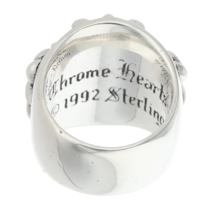 Chrome Hearts Keeper Silver Ring Size US 7