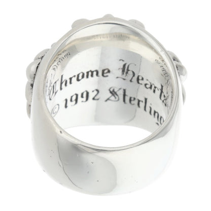 Chrome Hearts Keeper Silver Ring Size US 7