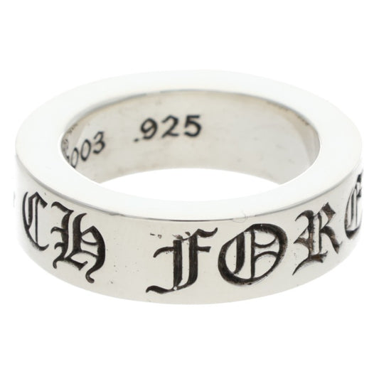 Chrome Hearts 6mm Spacer FOREVER Silver Ring Size ONE SIZE