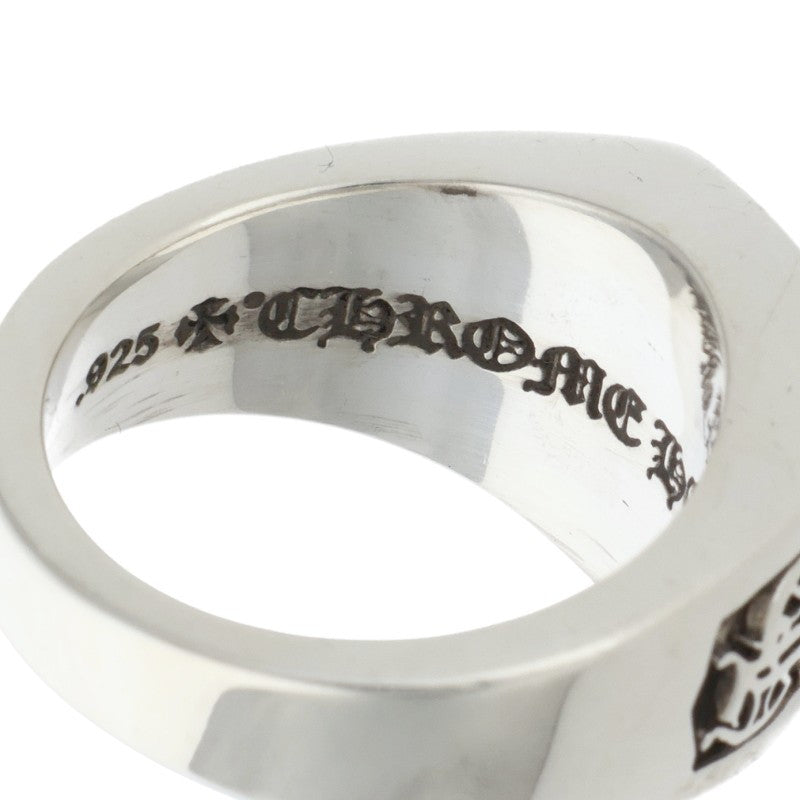 Chrome Hearts Small Champion Pave Diamond Ring Size US 6