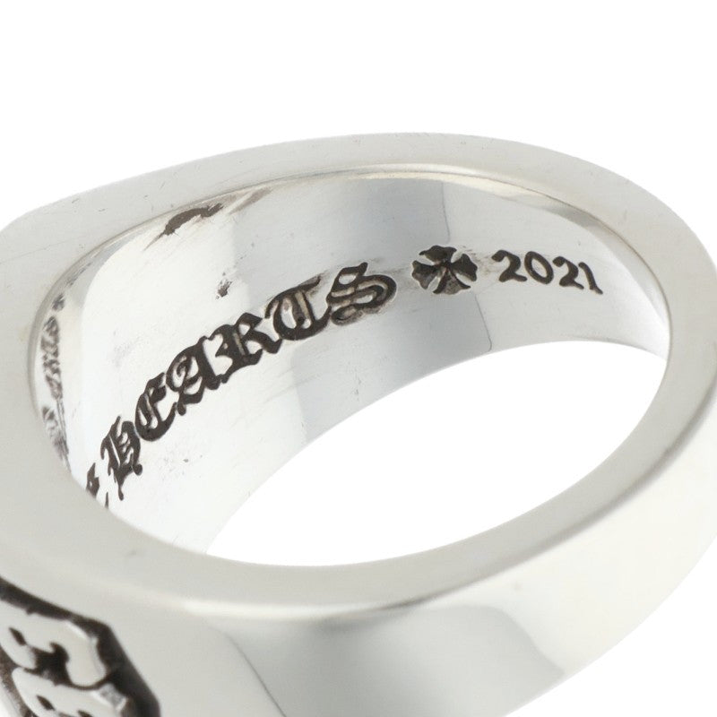 Chrome Hearts Small Champion Pave Diamond Ring Size US 6