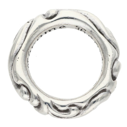 Chrome Hearts SCRL BAND Ring Silver (Silver 9.54g)