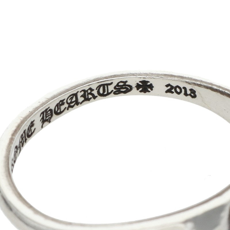 Chrome Hearts BUBBLGM PYRAMID PLS Silver Ring Size US 7