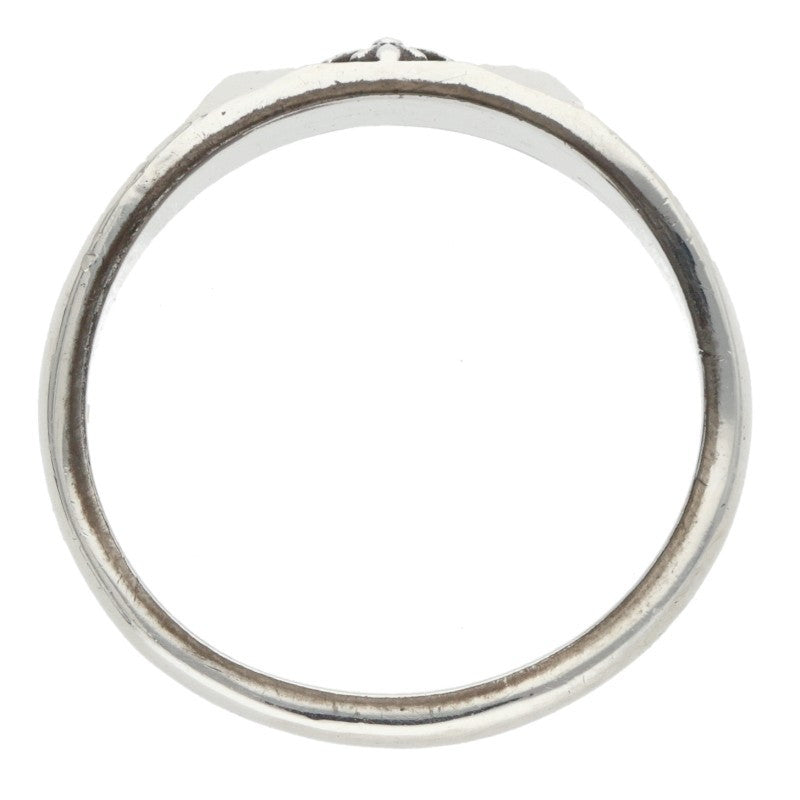 Chrome Hearts BUBBLGM PYRAMID PLS Silver Ring Size US 7