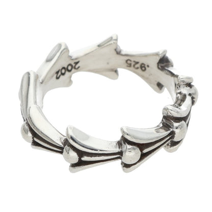 Chrome Hearts Cross Tail Silver Ring Size ONE SIZE