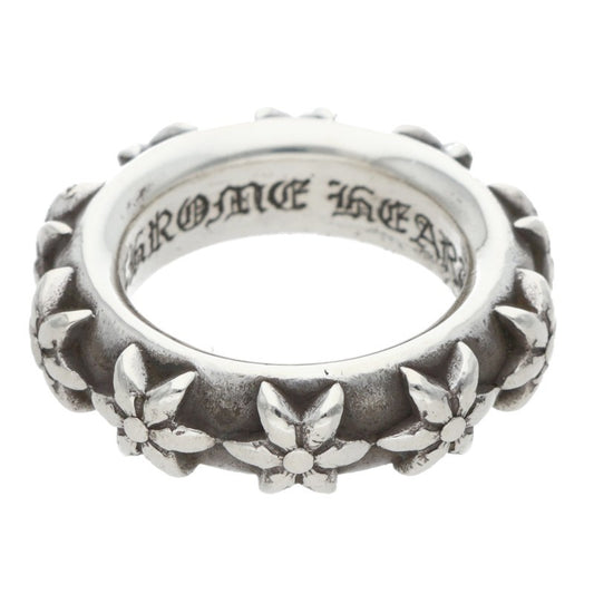 Chrome Hearts Star Band Silver Ring Size ONE SIZE
