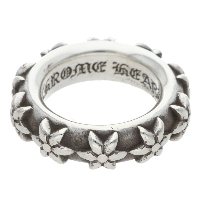 Chrome Hearts Star Band Silver Ring Size US 4