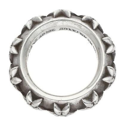Chrome Hearts Star Band Silver Ring Size US 4