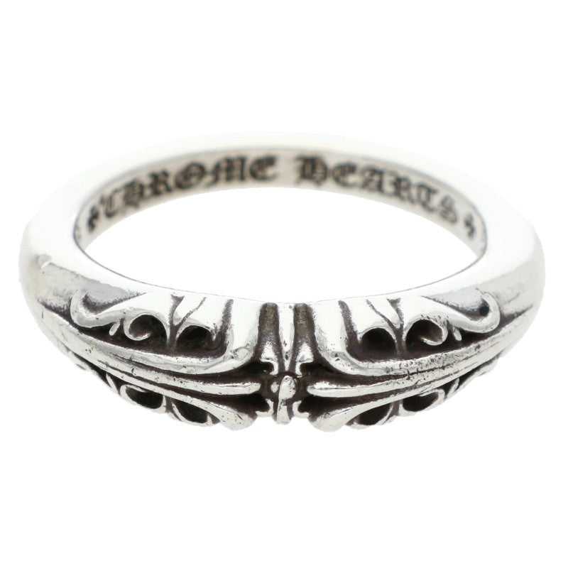 Chrome Hearts BABY CLSC K&T Silver Ring Size US 5