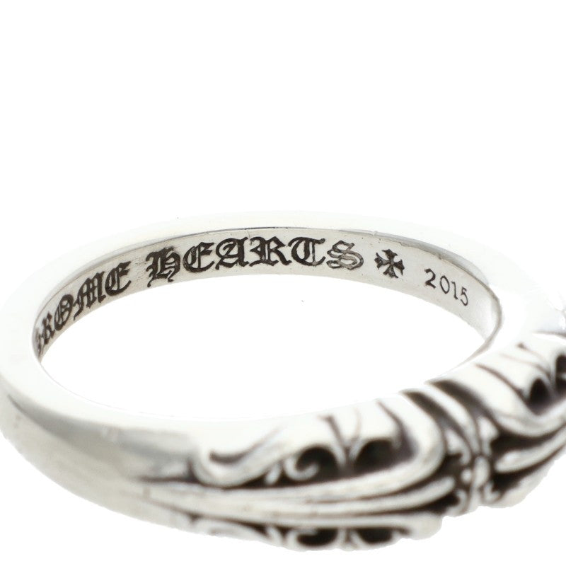 Chrome Hearts BABY CLSC K&T Silver Ring Size US 5