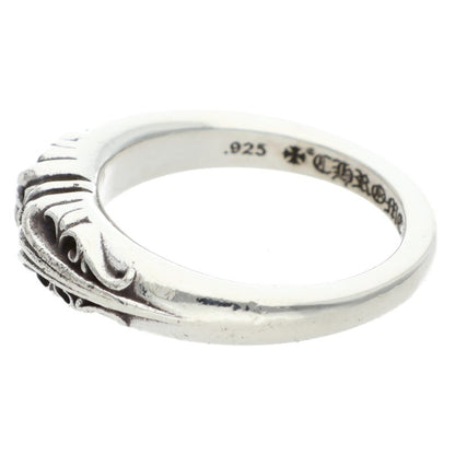 Chrome Hearts BABY CLSC K&T Silver Ring Size US 5