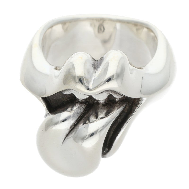 Chrome Hearts LIP TONGUE-MD Silver Ring Size US 8.5
