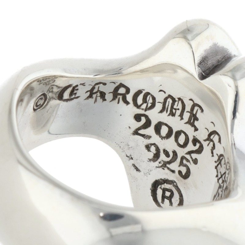 Chrome Hearts LIP TONGUE-MD Silver Ring Size US 8.5