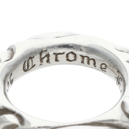 Chrome Hearts SCRL BAND Ring Silver (Silver 7.6g)