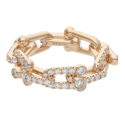 TIFFANY&Co. HardWear K18PG Diamond Small Link Size ONE SIZE