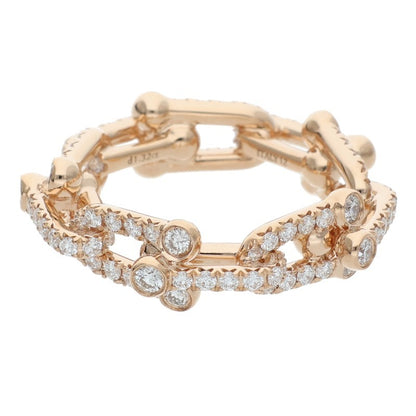 TIFFANY&Co. HardWear K18PG Diamond Small Link Size ONE SIZE