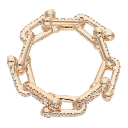 TIFFANY&Co. HardWear K18PG Diamond Small Link Size ONE SIZE