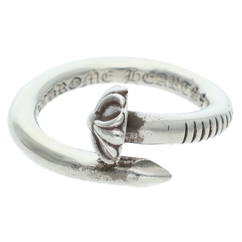 Chrome Hearts NAIL CRSBALL Silver Ring Size US 7