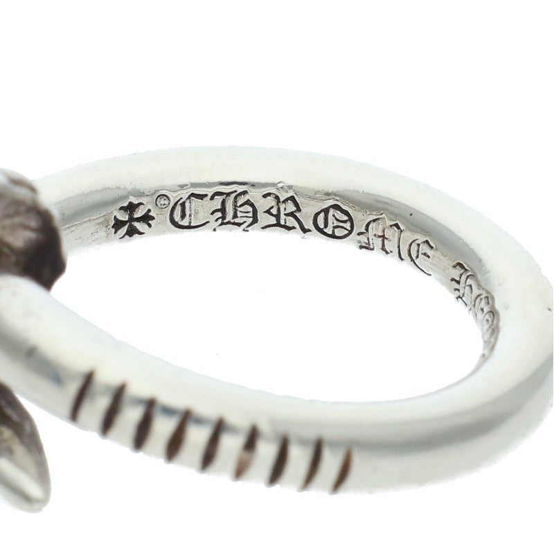 Chrome Hearts NAIL CRSBALL Silver Ring Size US 7