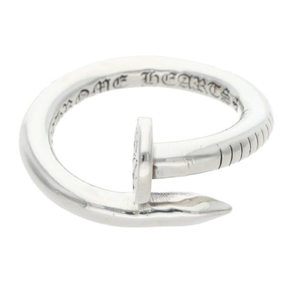 Chrome Hearts NAIL FLAT Silver Ring Size ONE SIZE