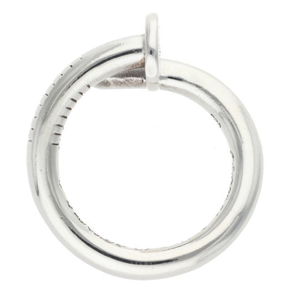 Chrome Hearts NAIL FLAT Silver Ring Size ONE SIZE