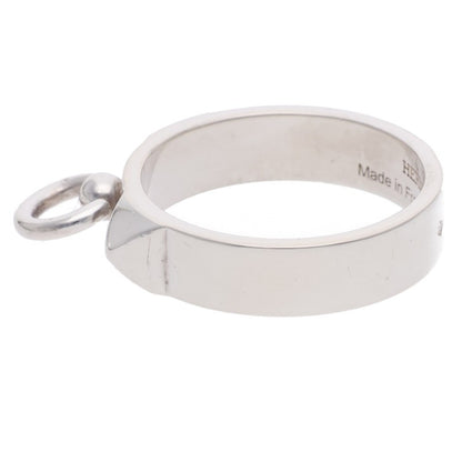 HERMES Collier de Chien PM .925 Silver Ring Size ONE SIZE