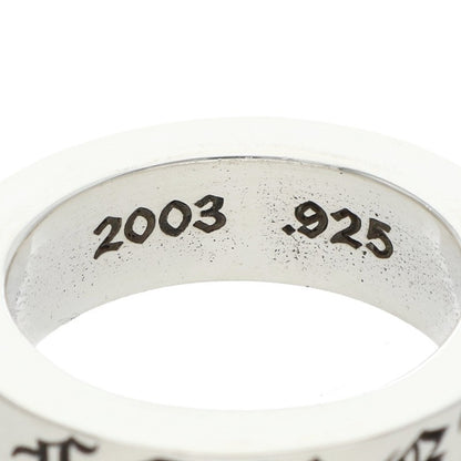 Chrome Hearts 6mm SPACER FOREVER Silver Ring Size ONE SIZE