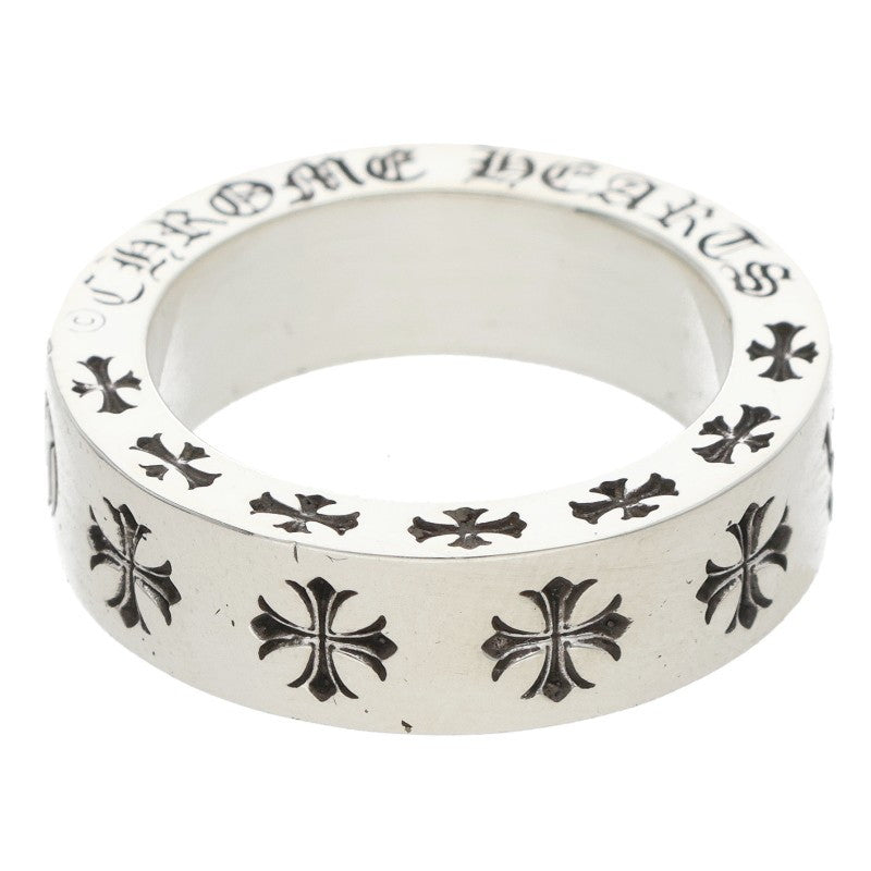 Chrome Hearts 6mm SPACER FOREVER Silver Ring Size US 5