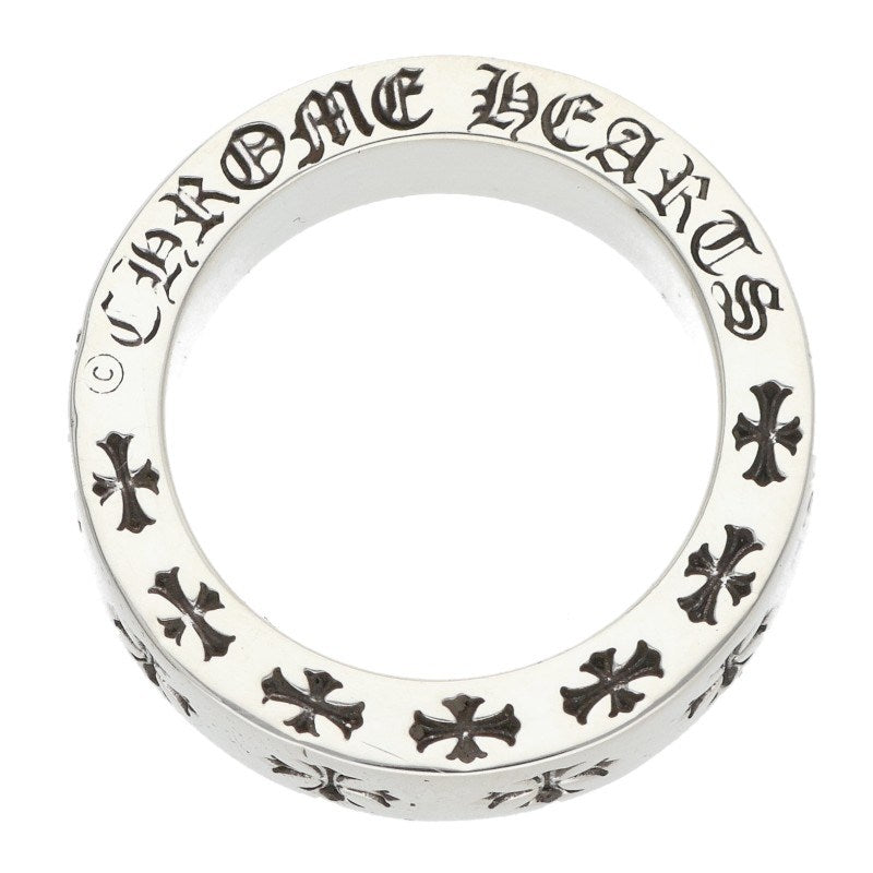 Chrome Hearts 6mm SPACER FOREVER Silver Ring Size US 5