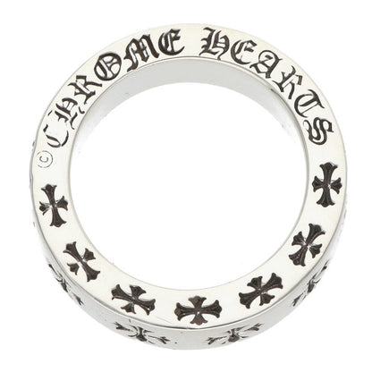 Chrome Hearts 6mm SPACER FOREVER Silver Ring Size US 5