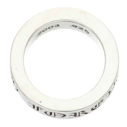 Chrome Hearts 6mm SPACER FOREVER Silver Ring Size US 5