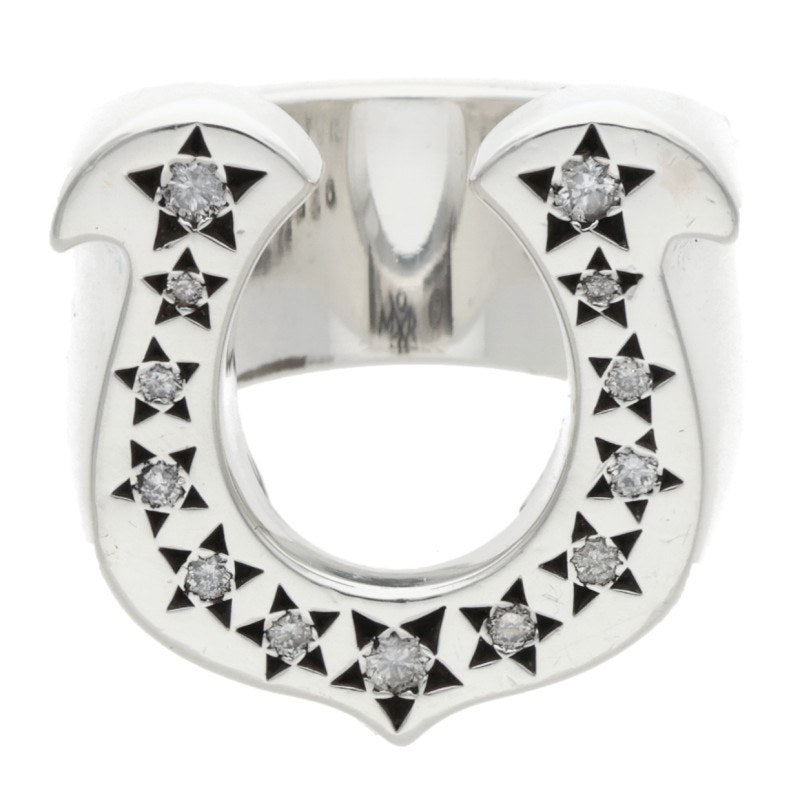 TENDERLOIN Horseshoe T-H.S .925 Diamond Ring Size ONE SIZE