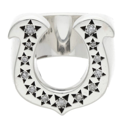 TENDERLOIN Horseshoe T-H.S .925 Diamond Ring Size ONE SIZE