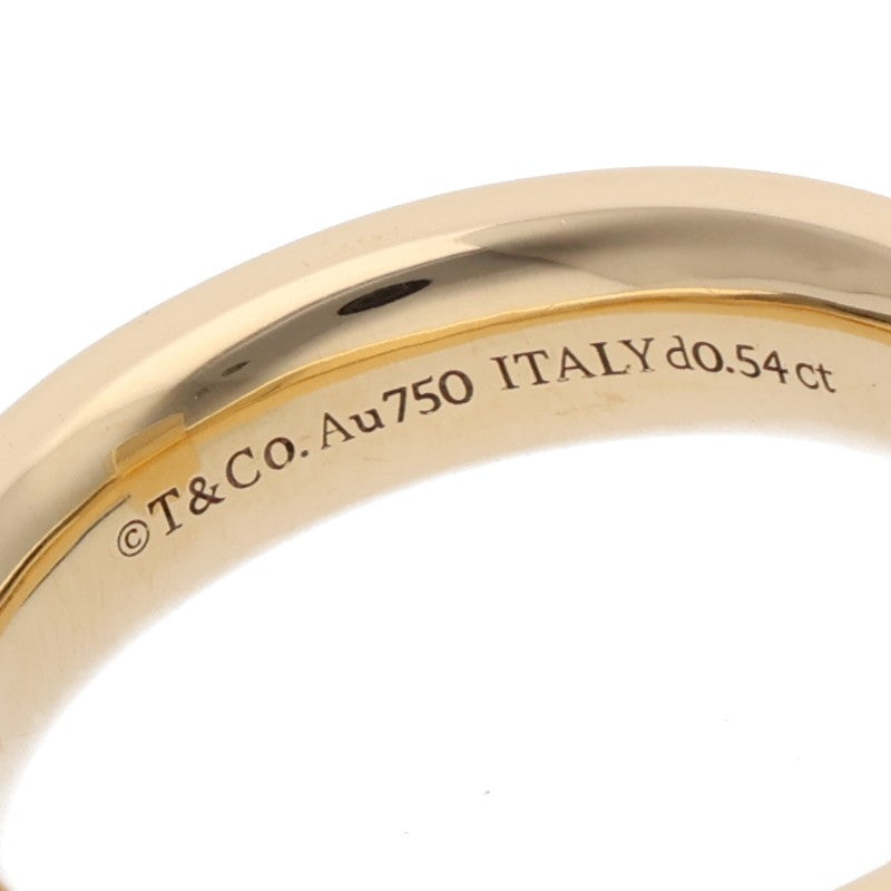 TIFFANY&Co. T One K18YG Diamond Ring Size ONE SIZE