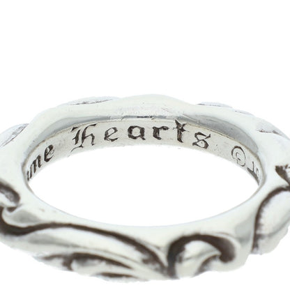 Chrome Hearts SCRL BAND Silver Ring 925 Size ONE SIZE