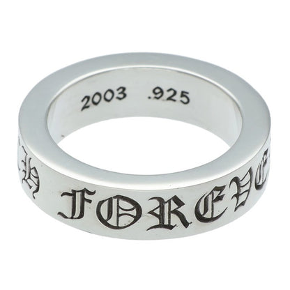 Chrome Hearts 6mm Spacer Forever Silver Ring Size ONE SIZE