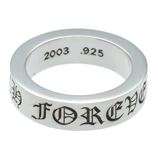 Chrome Hearts 6mm Spacer Forever Silver Ring Size ONE SIZE