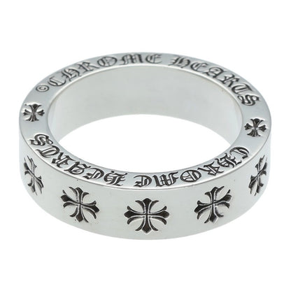 Chrome Hearts 6mm Spacer Forever Silver Ring Size ONE SIZE