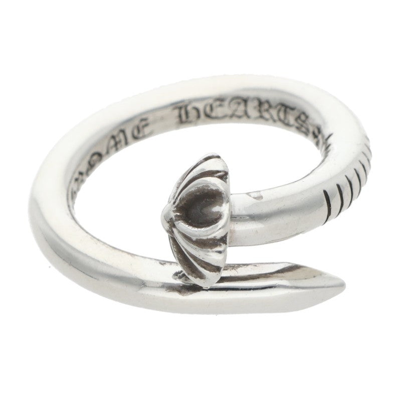 Chrome Hearts NAIL CRSBALL Silver Ring 925 Size US 3.5