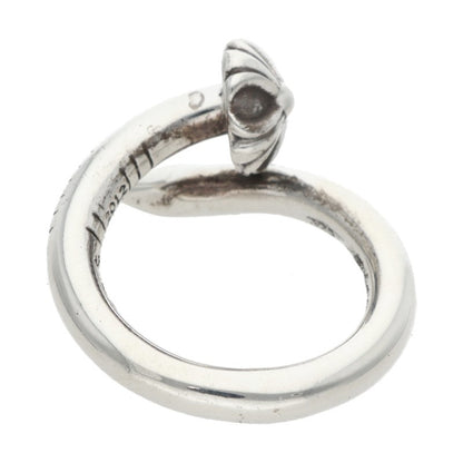 Chrome Hearts NAIL CRSBALL Silver Ring 925 Size US 3.5