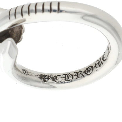 Chrome Hearts NAIL CRSBALL Silver Ring 925 Size US 3.5