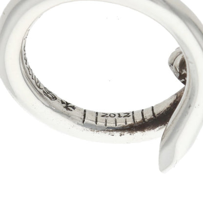Chrome Hearts NAIL CRSBALL Silver Ring 925 Size US 3.5