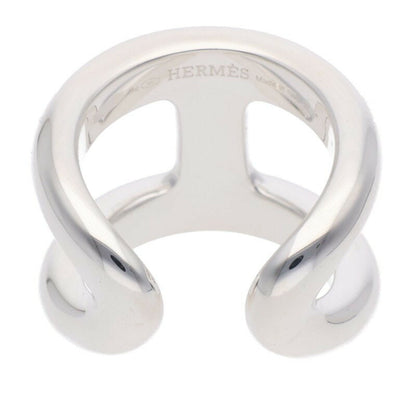 HERMES Osmose GM 925 Silver Ring Size ONE SIZE