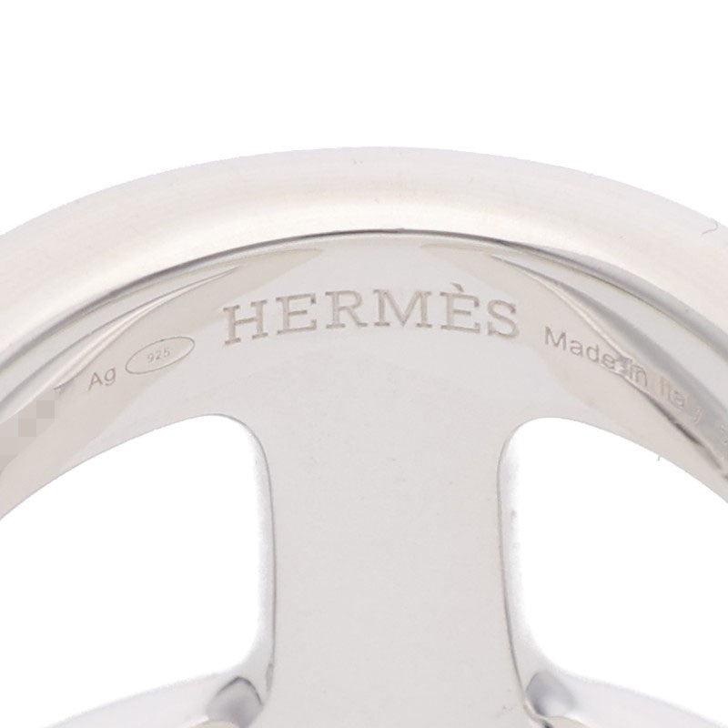 HERMES Osmose GM 925 Silver Ring Size ONE SIZE