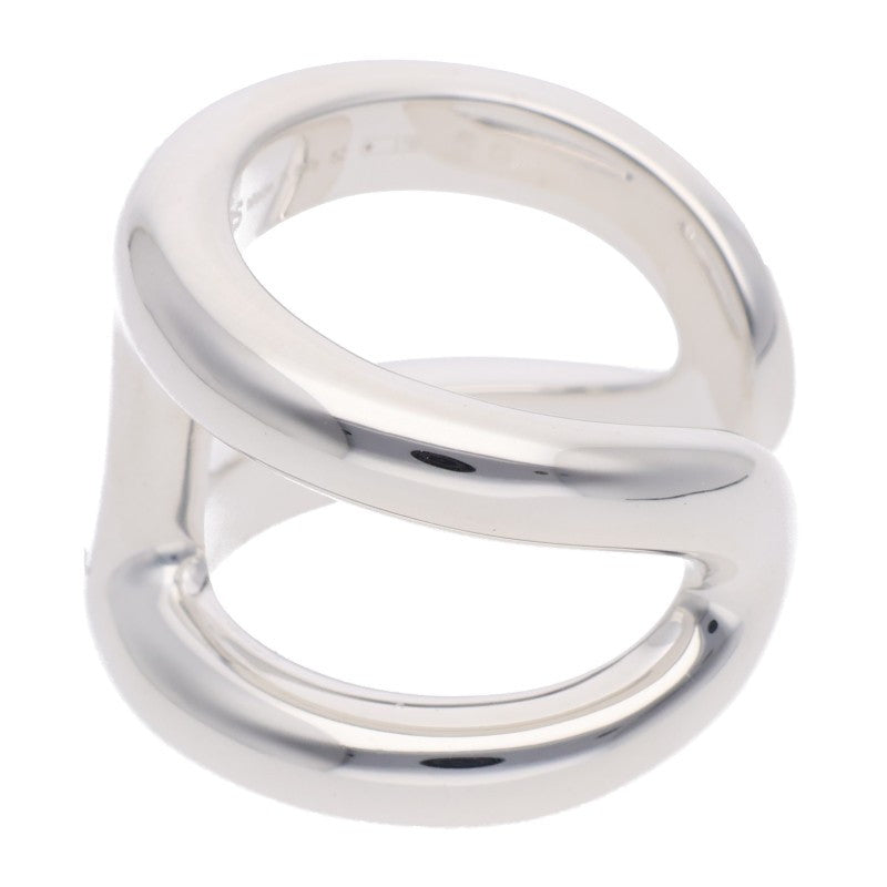 HERMES Osmose GM 925 Silver Ring Size ONE SIZE