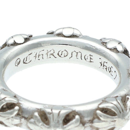 Chrome Hearts CROSS BAND Silver Ring 925 Size US 7