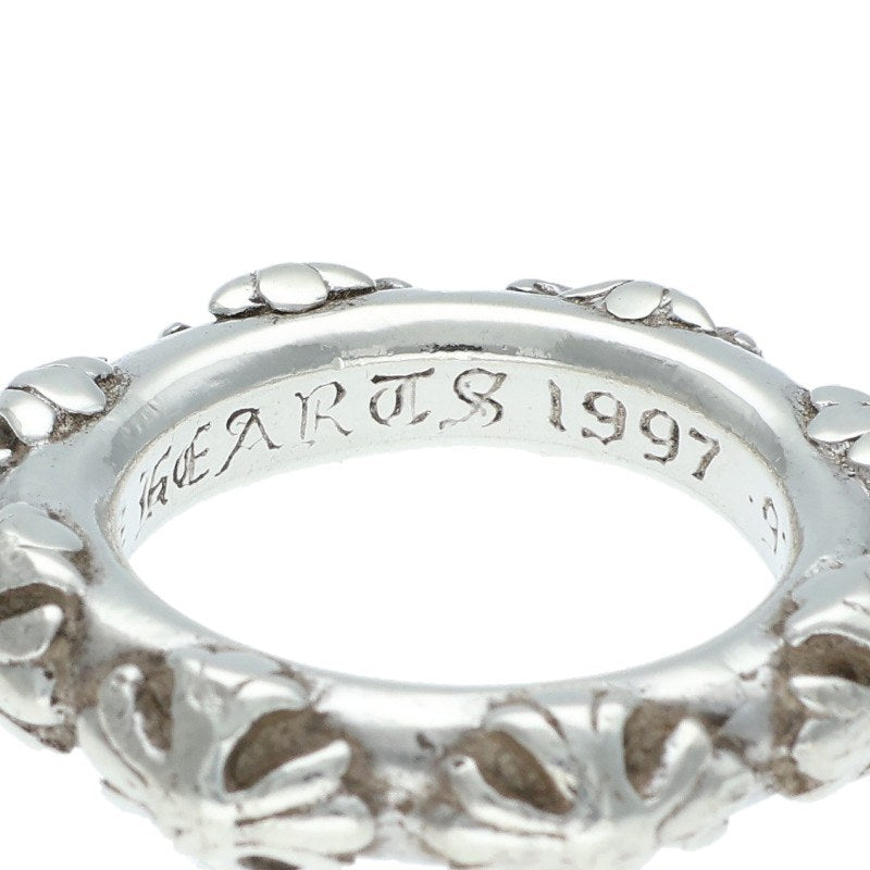 Chrome Hearts CROSS BAND Silver Ring 925 Size US 7