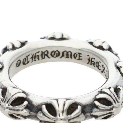 Chrome Hearts CROSS BAND Silver Ring 925 Size ONE SIZE
