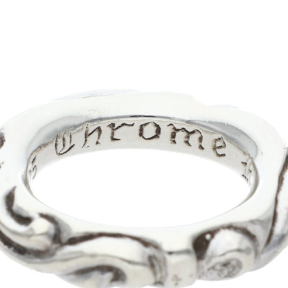 Chrome Hearts SCRL BAND Ring Silver (Silver 9.39g)